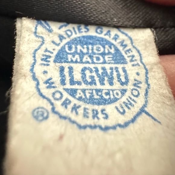 THAT YOUNG LEEDS LOOK Vtg 30’s-60s Houndstooth Wool Jacket Women Coat XS/S Scarf - Picture 9 of 16